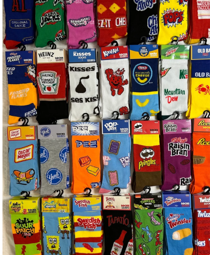 Novelty Socks- adult one sz-6-10 