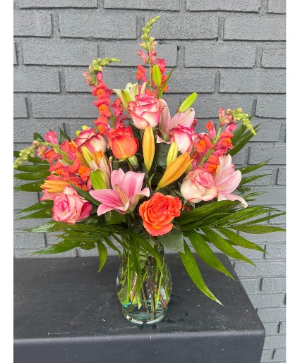November Talisman Clear vase