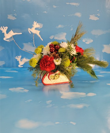 NOW, DASH AWAY! DASH AWAY! DASH AWAY ALL!!! CENTERPIECE in Peoria Heights, IL | The Flower Box NOW, DASH AWAY! DASH AWAY! DASH AWAY ALL!!! CENTERPIECE in Peoria Heights, IL | The Flower Box