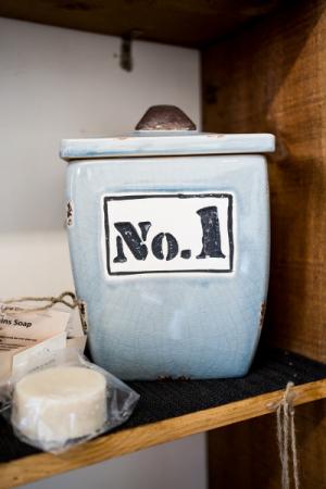 Number 1 Ceramic Container Giftware