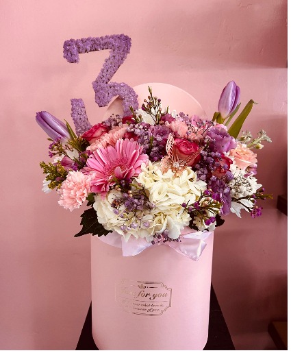 NUMBER BUCKET DESIGN SPRING BUCKET