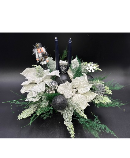 Nutcracker Christmas Centerpiece Silk/Custom