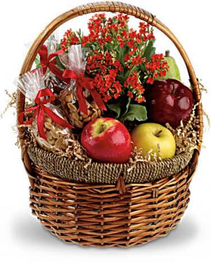 nuts and fruits flowers basquet basquet