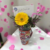 NV Nutrition Tea and Flowers Mixed Arrangement