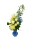 Nyota Blue Vase Arrangement