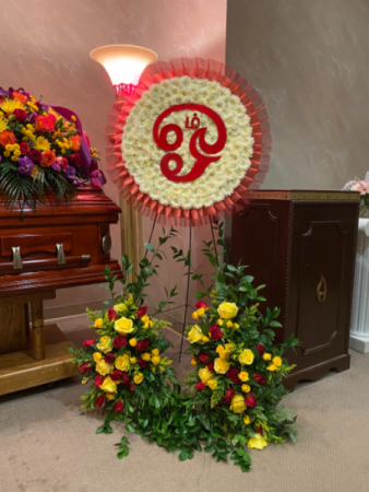 OM Tamil from flowers from Roma Florist 