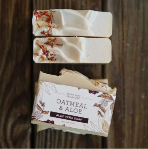 Oatmeal and Aloe Soap Soap
