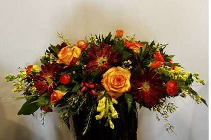 Oblong Fall Custom Centerpiece