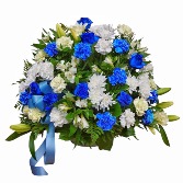 Ocean Breeze Flower Basket Floral