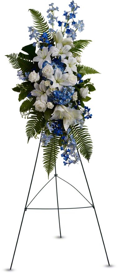 Ocean Breeze Spray Funeral Arrangement