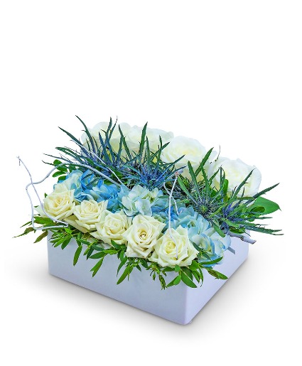 Ocean Love Pave Flower Arrangement