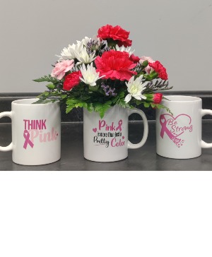 Designer choice mug- Breast Cancer Awareness 