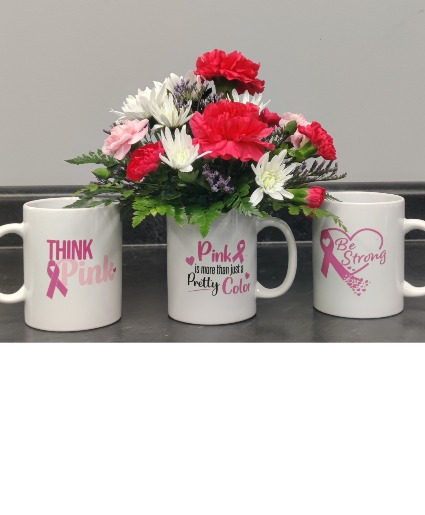Designer choice mug- Breast Cancer Awareness 