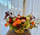 October in Huger Ceramic Arrangement