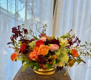 October in Huger Ceramic Arrangement
