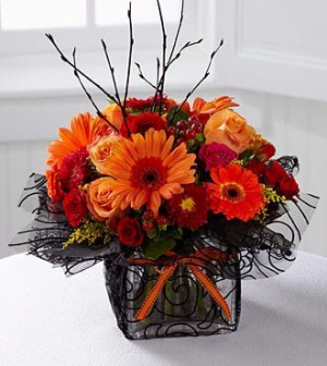 October Night! Arrangement in Winston Salem, NC | RAE'S NORTH POINT FLORIST INC. October Night! Arrangement in Winston Salem, NC | RAE'S NORTH POINT FLORIST INC.