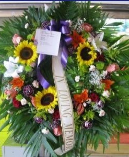 Octorber Harvest Mix Wreath Wreath
