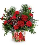 Ode To The Cardinal Bouquet Christmas