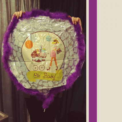 Oh Baby Mylar Balloon