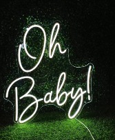 Oh Baby! Neon Sign Rental  