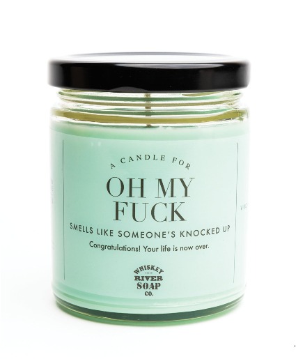 Oh My F*ck Candle