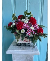 OH WHAT FUN CHRISTMAS ARRANGEMENT