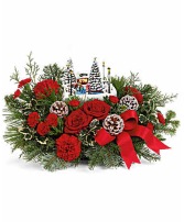 Oh What fun Kinkade - 2024 Christmas arrangement 