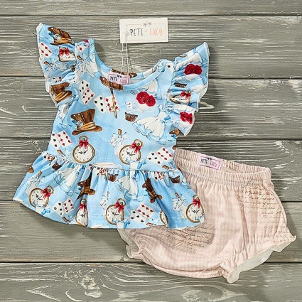Oh! Wonderland 2 pc Bummie Set Bouitque