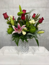 Beautiful Christmas Vase