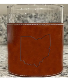 Ohio Faux Leather Rocks Glass 