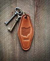 Ohio Leather Keychain Motel Style 