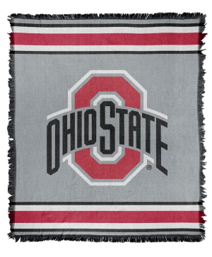 Ohio State Woven Tapestry Blanket 