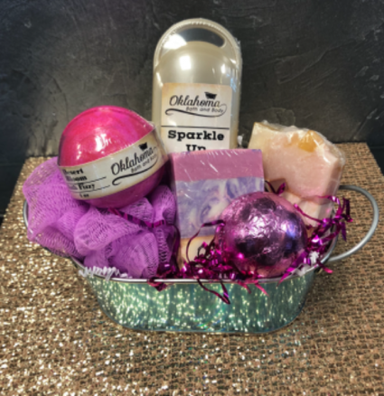 Oklahoma Bath and Body Pampered Bucket