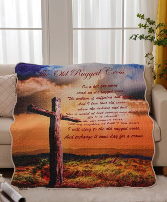 "Old Rugged Cross" Quilted Throw 