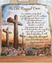 Old Rugged Cross Throw 