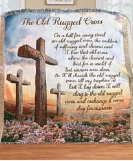 Old Rugged Cross Throw 