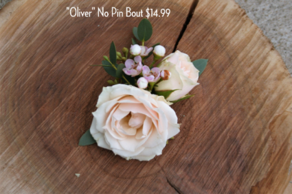 Oliver No Pin Boutonniere