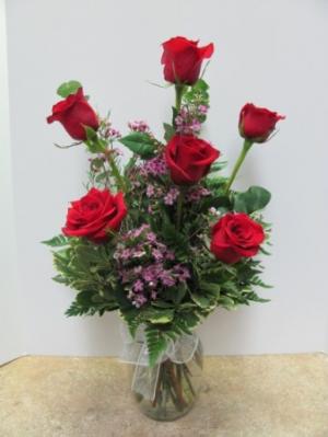 ON SALE !!!!!! Just 39.95 Classic Half Dozen Roses 6R in Miami, FL | CYPRESS GARDENS FLOWER SHOP OF MIAMI ON SALE !!!!!! Just 39.95 Classic Half Dozen Roses 6R in Miami, FL | CYPRESS GARDENS FLOWER SHOP OF MIAMI