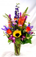 On The Brightside Vase Arrangement