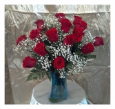 One Dozen All Around Red Roses  in Houston, Texas | T. G. F. FLOWERS