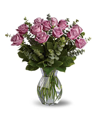dozen Lavender roses Rose arrangement 