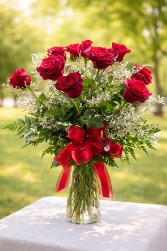 One Dozen Long Stem Red Roses  in Vacaville, California | Vior Floral Art