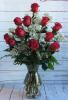 One Dozen Long Stem Pink Floyd Roses Special $15.00 of normal price