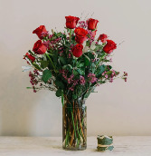 One Dozen Red Roses Romance