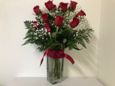 One Dozen Red Roses Valentine Flowers