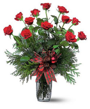 One Dozen Red T87-1 Roses