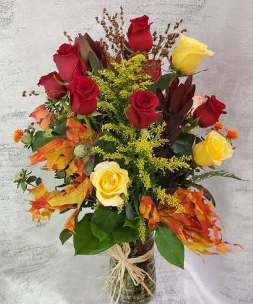 One Dozen Roses - For Fall in Croton On Hudson, NY | Cooke's Little Shoppe Of Flowers One Dozen Roses - For Fall in Croton On Hudson, NY | Cooke's Little Shoppe Of Flowers
