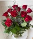 Stunning Dozen Red Roses Flower Arrangement 