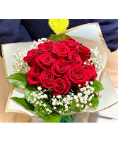 One Dozen Wrapped Roses Powell Florist Valentine's Day Exclusive