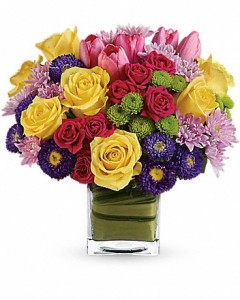 One Fine Day Telelfora- Trendy Cube Vase